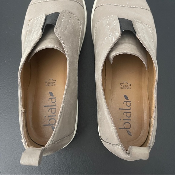 Biala Women’s Leather Slip on Shoes,Tan Color UK Size 38 USA 8 - Picture 5 of 16